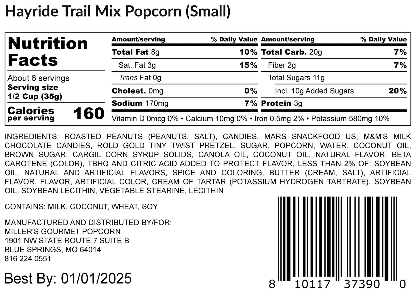 Get dietary information in product description