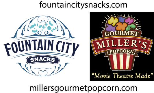 Miller's Gourmet Popcorn meets Fountain City Snacks