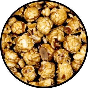 Caramel Peanut Popcorn