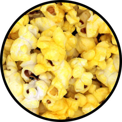 bright yellow popcorn