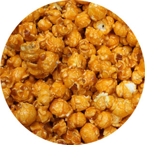 yellow-orange popcorn