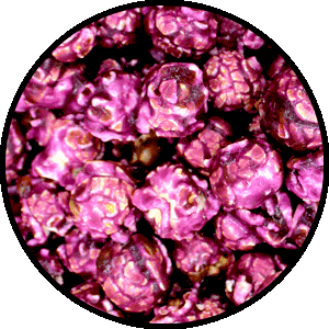 redish purple popcorn 