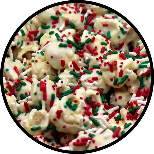 Santa's Sugar Cookies Popcorn
