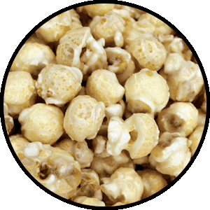 white popcorn