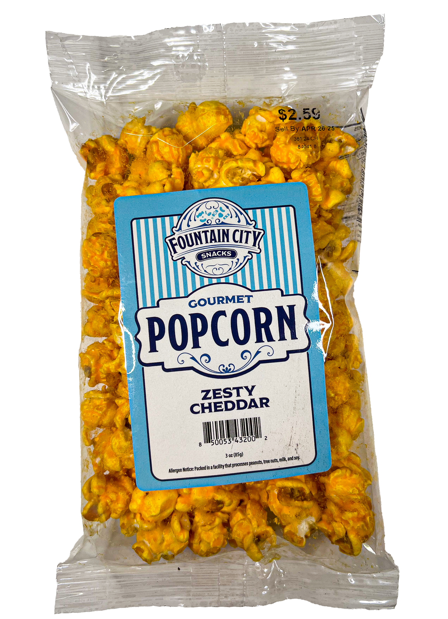 Zesty Cheddar Popcorn