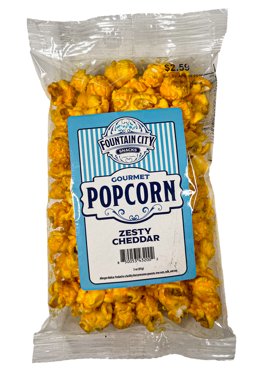 Zesty Cheddar Popcorn