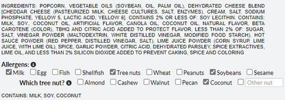 Get dietary information in product description